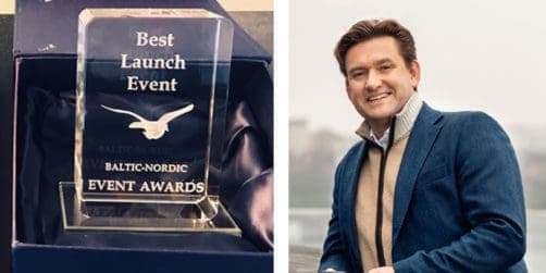 Svensk byrå tar hem två priser i Nordic Baltic Event Awards 2019