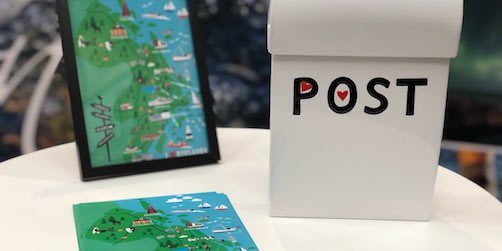 Vykort ska locka nya besökare till Visit Roslagen