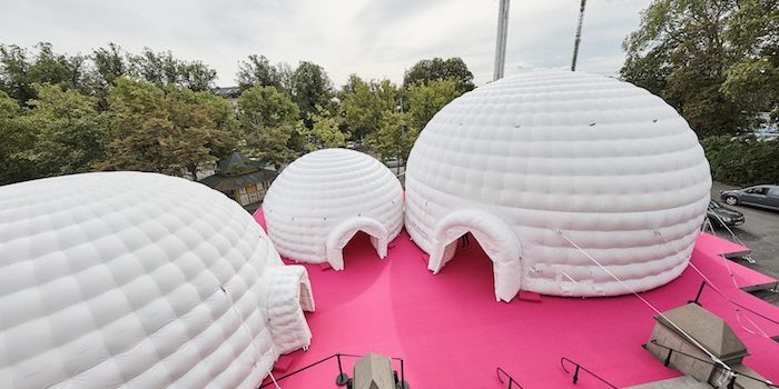 Jätteigloos intog tv-galan Kristallen