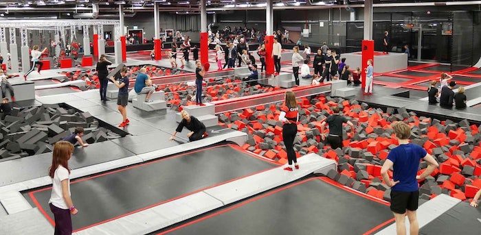 Nya eventhallen JumpYard Åre byggs i Åre