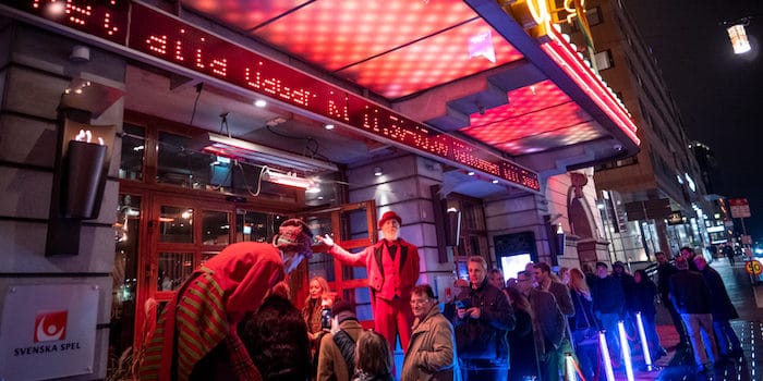 Las Vegas tog över kasinot för en kväll
