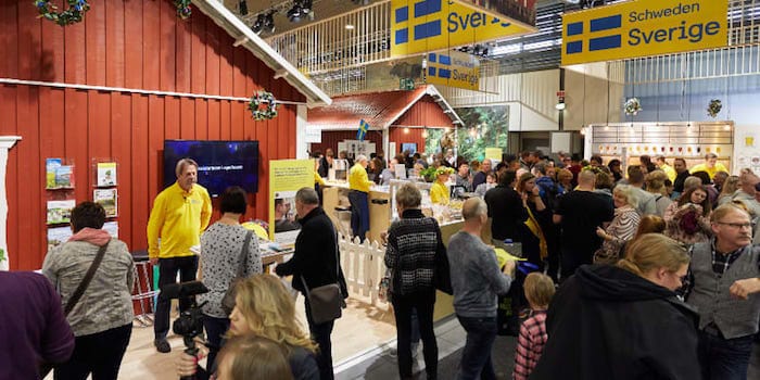 Sverige på plats under mässan Grüne Woche