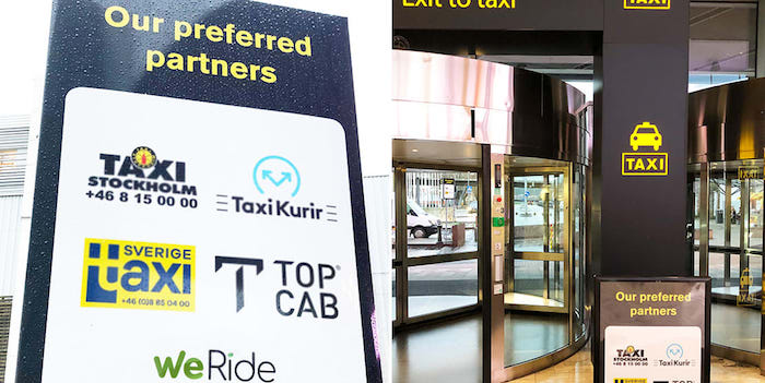 De blir rekommenderad taxipartner till Stockholmsmässan