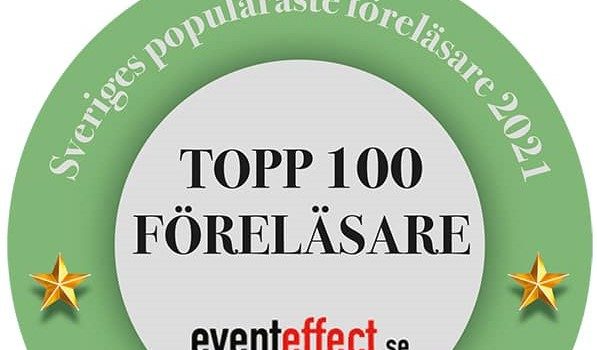 Hela topp 100-listan: Sveriges populäraste föreläsare och moderatorer 2021