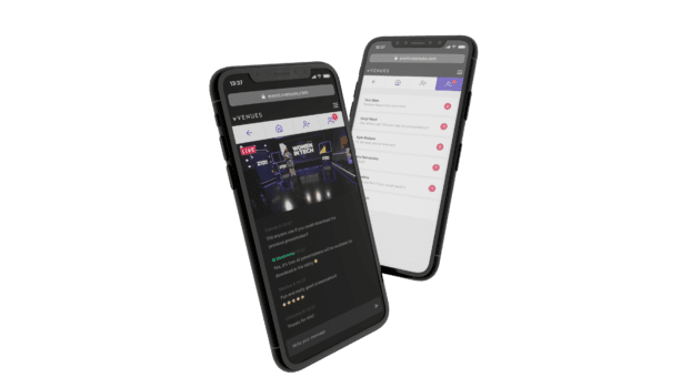 vVenues lanserar mobilversion för hybrida events