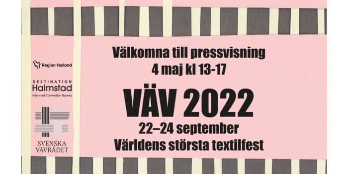 pressbild Är Halmstad beredda på att ta emot världens största vävmässa?