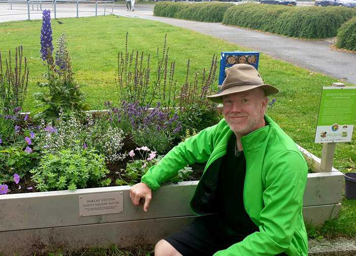 Earth Square Meter Niklas Vestin scaled Trädgårdsmässan är tillbaka med inspirerande trädgårdar och alternativa, klimatsmarta odlingar
