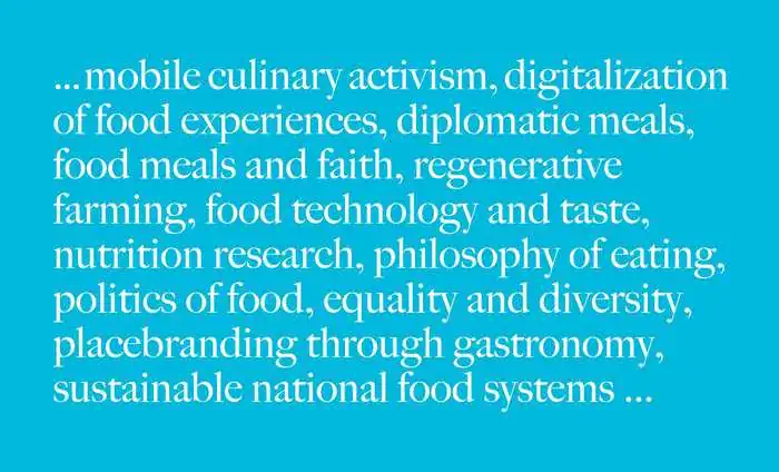 Stockholm Gastronomy Conference hålls 23–26 november i Aula Magna