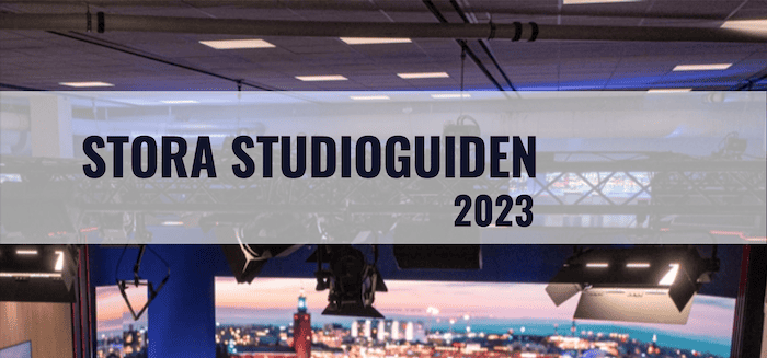 Stora Studioguiden 2023 – Hitta rätt studio till ditt event
