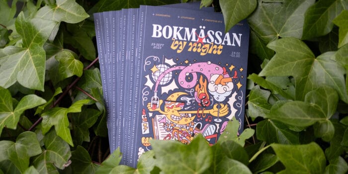 Bokmässan by night.