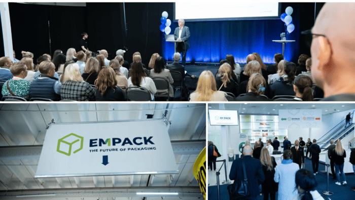 Empack 2023 Pressrelease Förpackningsindustrin träffades igen för att diskutera banbrytande innovationer