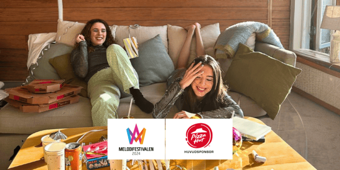 Pizza Hut ny huvudsponsor för Melodifestivalturnén 2024
