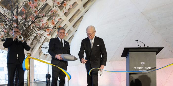 Kungen invigde upplevelsearena