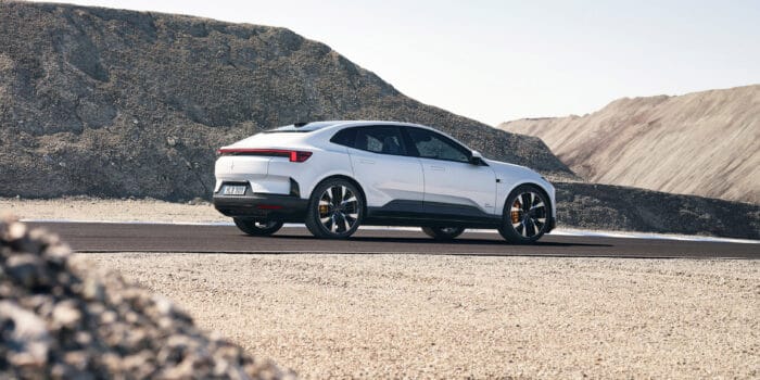 Polestar 4 Helt ny Polestar-modell premiärvisas på eCarExpo i Stockholm