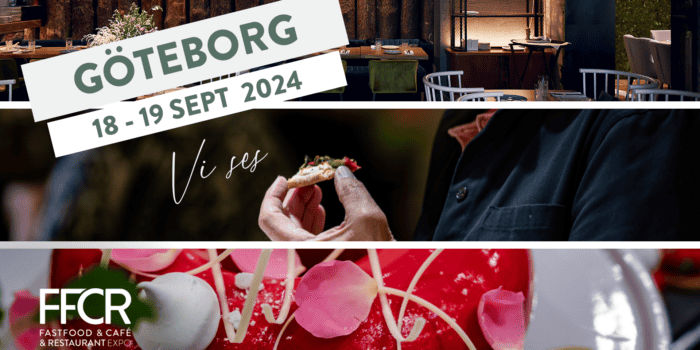 Göteborg 18-19 september 2024. FFCR Fastfood & Café & Restaurant Expo.