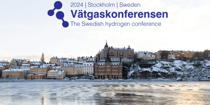 2024, Stockholm, Sweden, Vätgaskonferensen. The Swedish hydrogen conference.