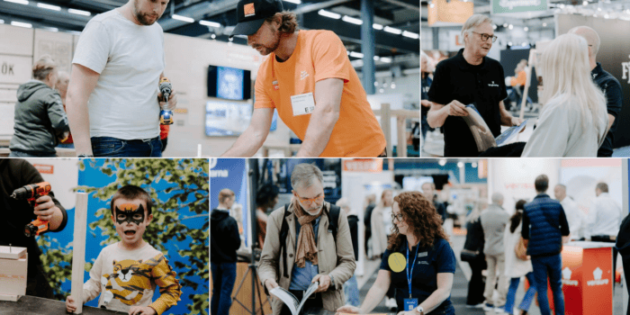 Inspiration, rådgivning och DIY-workshop på Hem & Villamässan 2024