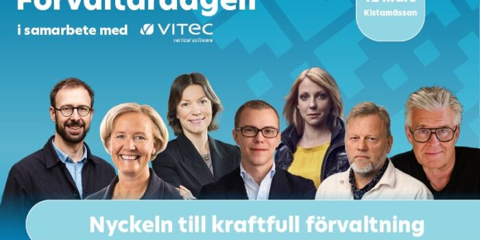 Förvaltardagen, i samarbete med Vitec. 12 mars, Kistamässan. Nyckeln till kraftfull förvaltning.