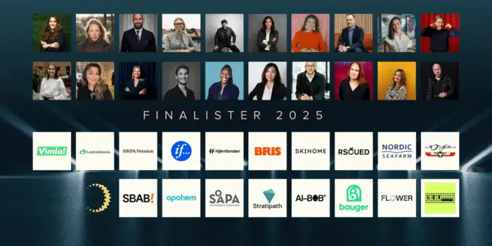 Hela listan: Finalisterna i tävlingen Årets Marknadschef 2025