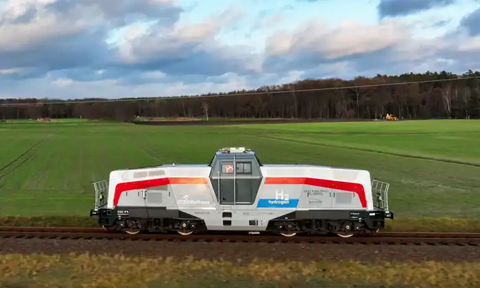 PESA SM42 6Dn Besök nya vätgasloket under Train & Rail