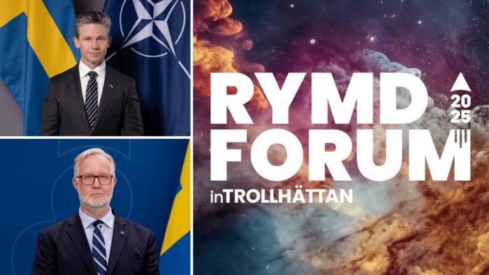 Rymdforum 2025 in Trollhättan.