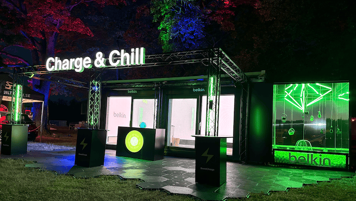 Exponerings yta Belkin x Homecoming Festival – i samarbete med Agenthuset