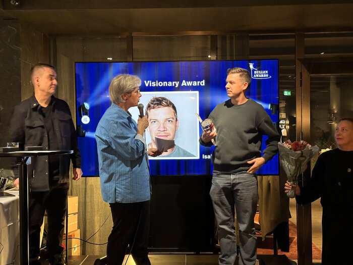 IMG-2540 Bullen Awards 2025 – Lasse Wern och Isak Gabre hyllade vid branschmingel på At Six