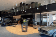 Mercedes-Benz skapar framtidens gästupplevelse – bilhallen blir mötesplats med hotellkänsla