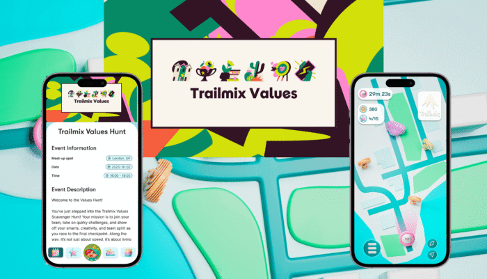 Trailmix 2 Hur Trailmix förvandlade sina företagsvärderingar till en spelbar upplevelse