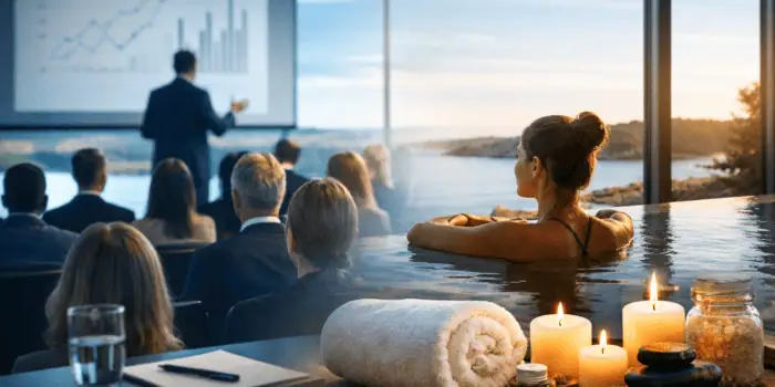 Spa och strategier – konferenshotell med spa som lyfter mötet