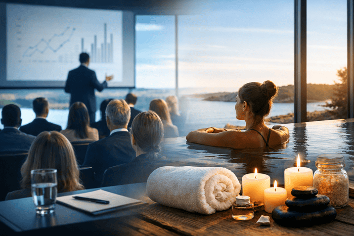 Spa och strategier – konferenshotell med spa som lyfter mötet