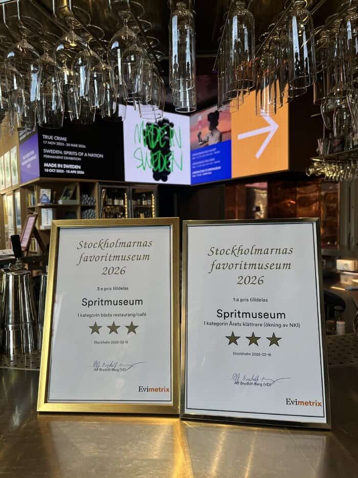 Spritmuseum prisas i Evimetrix stora undersökning