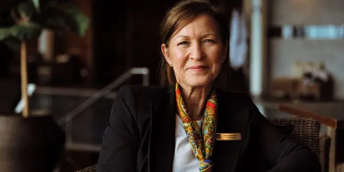 Lena Nyquist tar rodret – ska lyfta Stenungsbaden Yacht Club som mötesplats vid havet