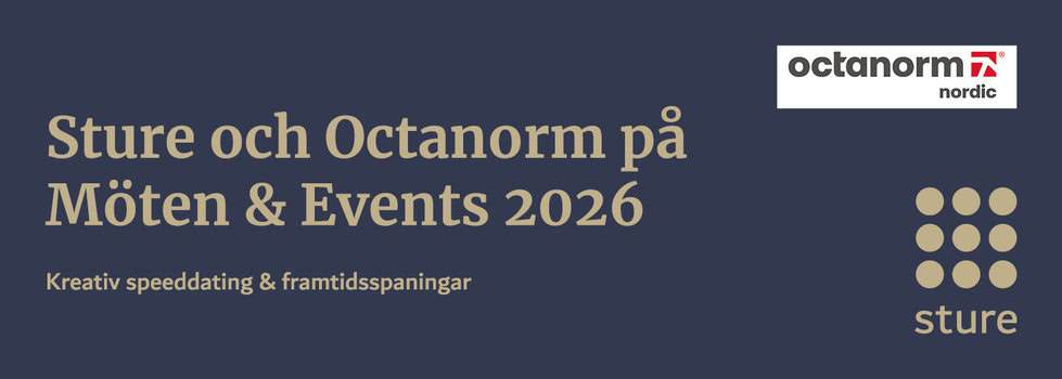 Vi ses på Möten & Events 2026 – där idéer möter system, kreativitet och framtidstänk