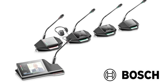 Bosch delegat och tolksystem lanseras via Special Elektronik i Sverige