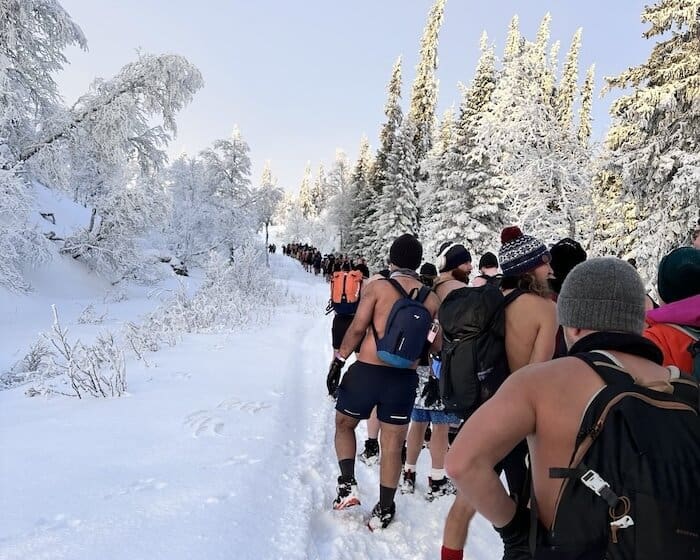 2 (2) (2) Case: 300 lättklädda deltagare i vinterfjällen när Wim Hof Method intog Åre