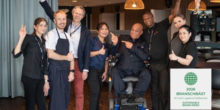 Scandic toppar hållbarhetsrankning – för 15:e året i rad