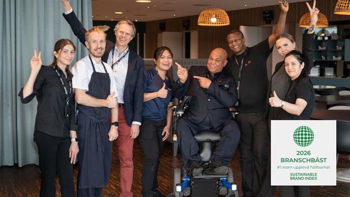 Scandic toppar hållbarhetsrankning – för 15:e året i rad