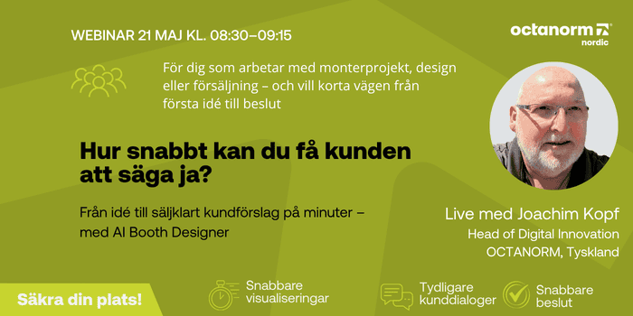 Webinar - Octanorm AI Booth Designer 