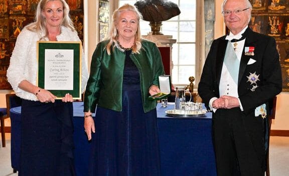 Vadstena Klosterhotels grundare prisas med Näringslivsmedaljen