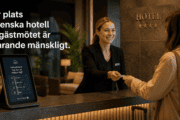 AI tar plats på svenska hotell – men gästmötet är fortfarande mänskligt