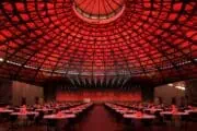 Gasometer tar form – Stockholms nya arena för opera, event och möten öppnar våren 2027
