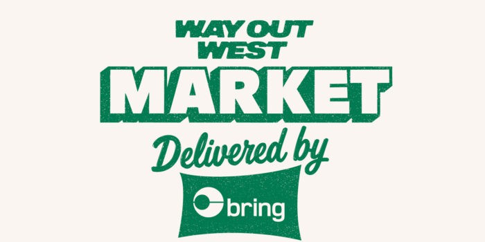 Way Out West lanserar marknadsplats för hållbar merch med paketombud på festivalområdet