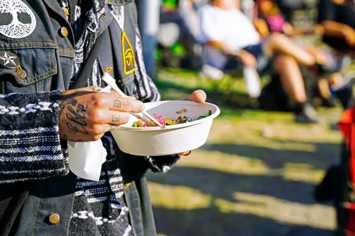 Duni Group testar storskalig kompostering på Sweden Rock Festival
