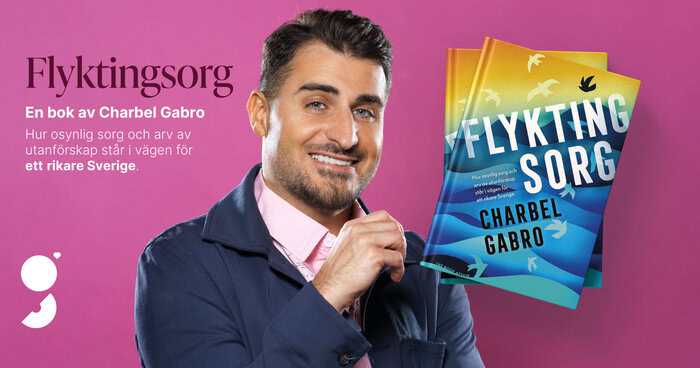Branschprofilen Charbel Gabro släpper ny bok om flyktingsorg