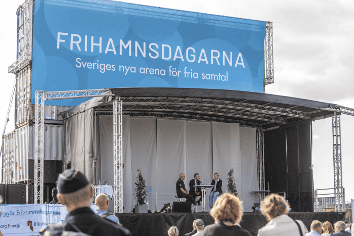 Frihamnsdagarna laddar för valspurt – politiken möter folkfest på Bananpiren