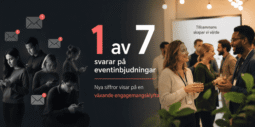 Bara 1 av 7 svarar på eventinbjudningar – nya siffror visar växande “engagemangsklyfta”