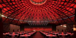 Gasometer tar form – Stockholms nya arena för opera, event och möten öppnar våren 2027