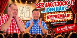 Över 20 000 sålda biljetter för Jan Bylund och Mattias Lundbergs humorshow