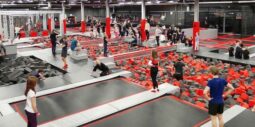 Nya eventhallen JumpYard Åre byggs i Åre
